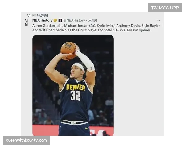 戈登生涯之夜爆发:连续命中后信心爆棚,预感今夜大展拳脚 戈登生涯之夜爆发:连续命中后信心爆棚,预感今夜大展拳脚